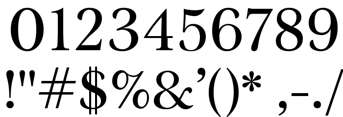 Tryst-Regular Font OTHER CHARS