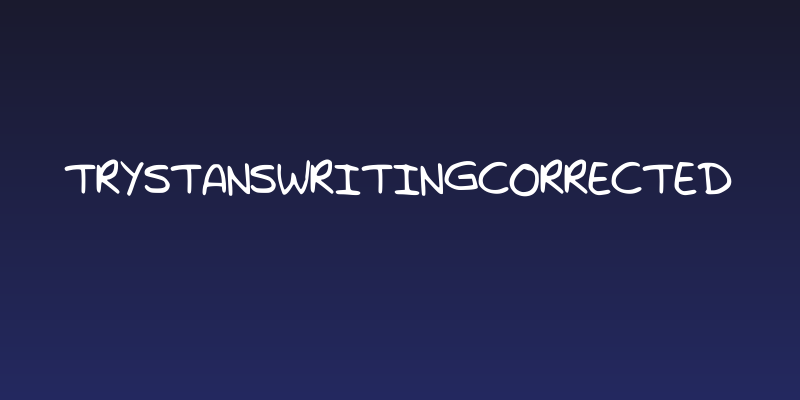 TrystansWritingCorrected Social Header