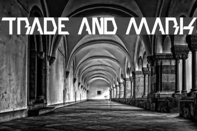 trade and mark Font examples