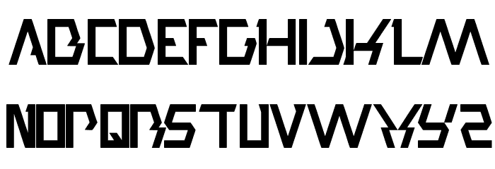 trade and mark Font LOWERCASE