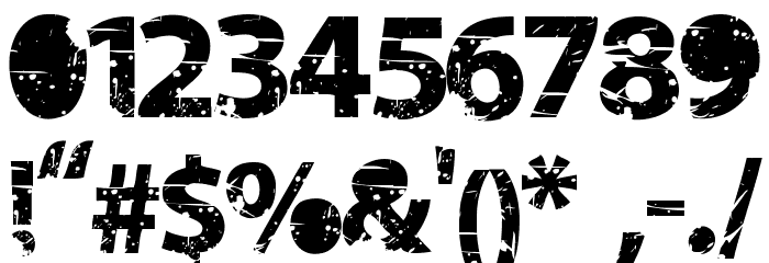 tramyad Semi-expanded Bold Font OTHER CHARS