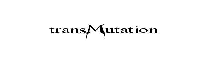 transMutation  免费字体下载