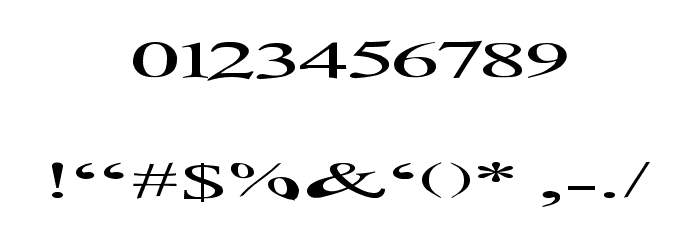 transMutation Font OTHER CHARS