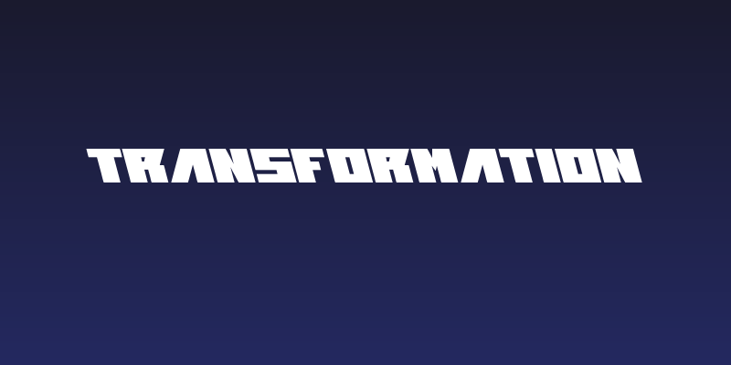 transformation Social Header