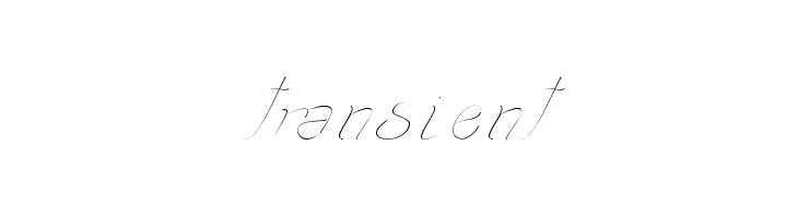 transient1  Descarca Fonturi Gratis