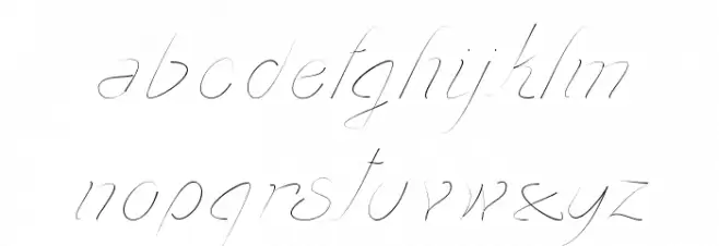 transient1 Schriftart Groß