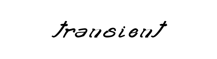 transient2  नि: शुल्क फ़ॉन्ट्स डाउनलोड