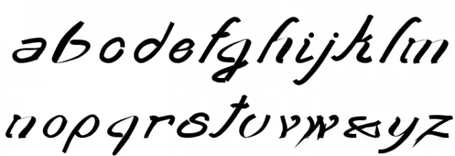 transient2 Schriftart Groß