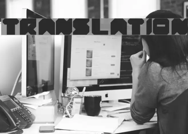 translation Font examples