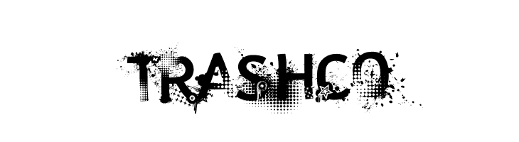 trashco  Frei Schriftart Herunterladen