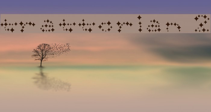 trattorian 2 Font examples