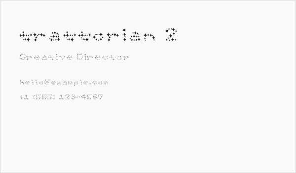 trattorian 2 Business Card