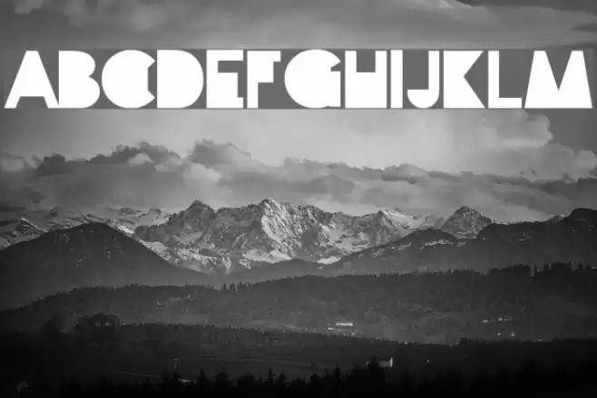 travellers Font examples