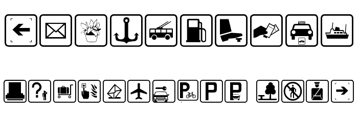 travesia tfb Font OTHER CHARS