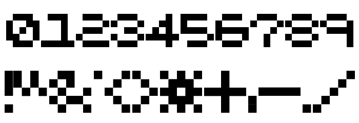 trdnt bmap Font OTHER CHARS