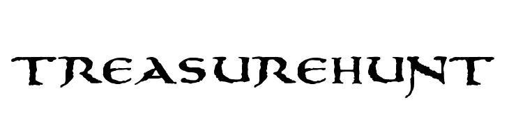 treasurehunt  免费字体下载