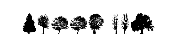 trees TFB Шрифта
