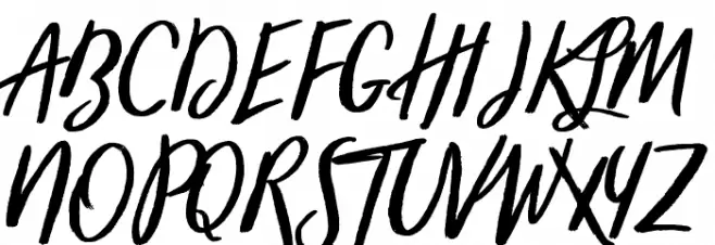 trendsetter-Regular Schriftart Groß