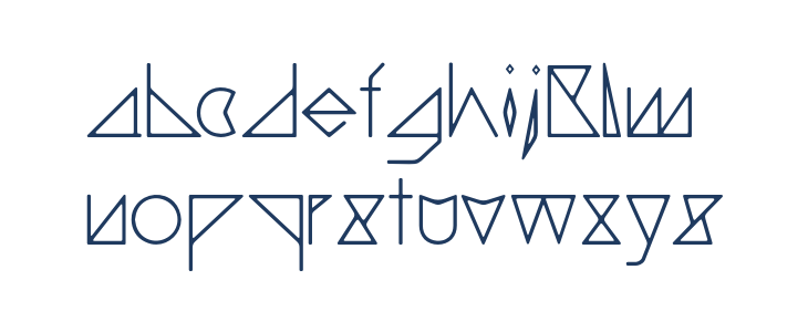 triangler by tim ko Lowercase