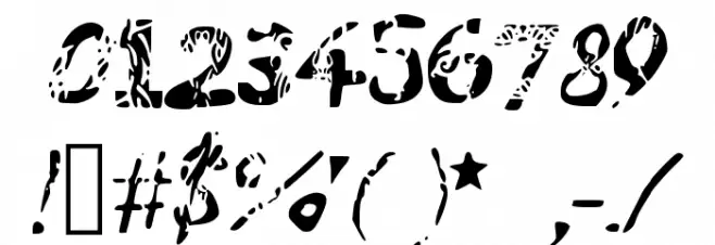 tribalistiktatwu Font OTHER CHARS