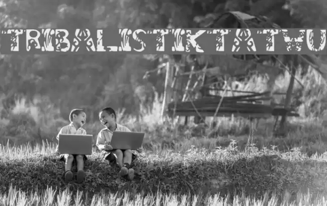 tribalistiktatwu Font examples