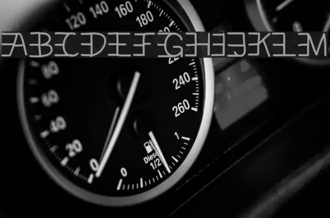 trouverlecode Font examples