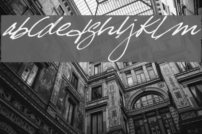 trueblue Font examples