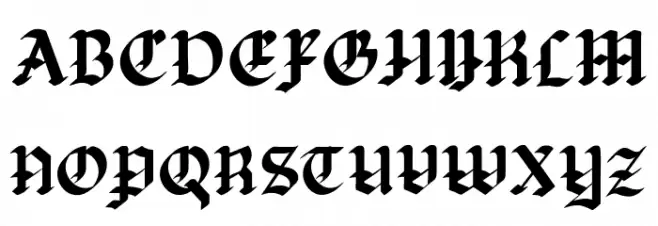 TS-Chapinero Blackletter Fonte MAIÚSCULAS