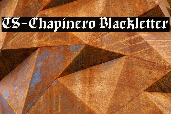 TS-Chapinero Blackletter Example 2