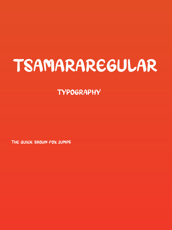 TSAMARARegular Poster