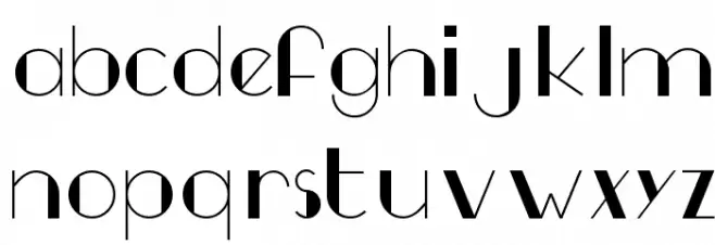 TSF et Compagnie Tryout Шрифта строчной