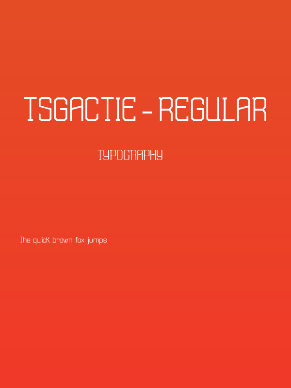 TSGActie-Regular Poster