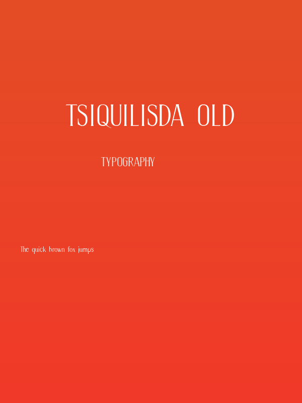 TSIQUILISDA OLD Poster