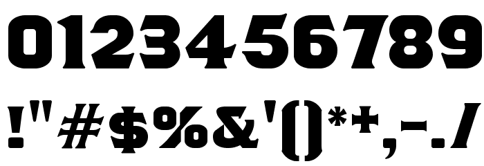 TSIYUGUNSINI Font OTHER CHARS