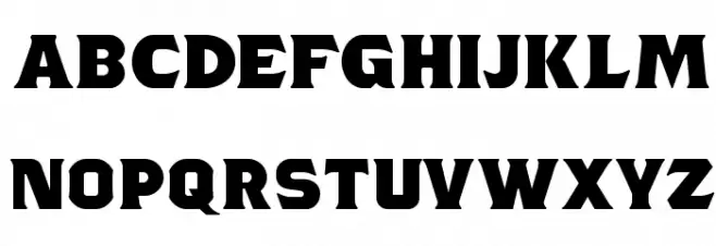 TSIYUGUNSINI Polices MAJUSCULES