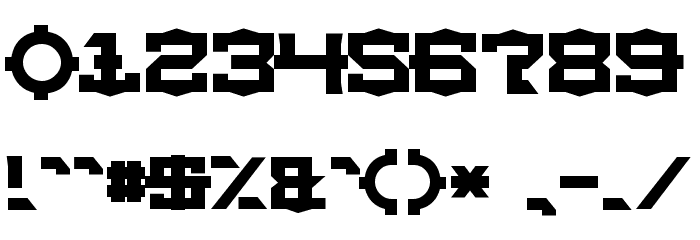 Tsa Normal Font OTHER CHARS