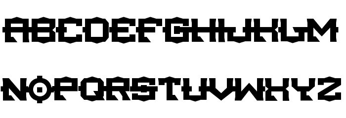 Tsa Normal Font LOWERCASE