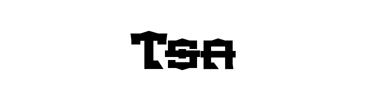 Tsa  免费字体下载