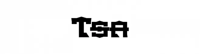 Tsa  font caratteri gratis