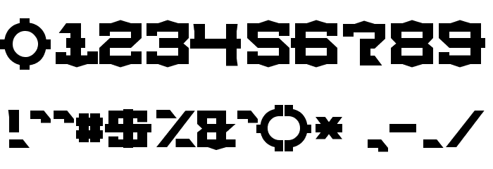 Tsa Font OTHER CHARS