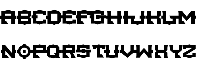 Tsa Font LOWERCASE