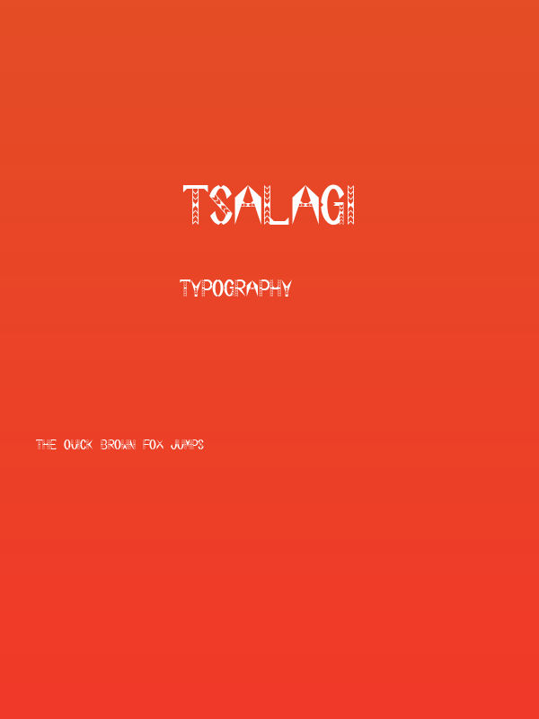 Tsalagi Poster