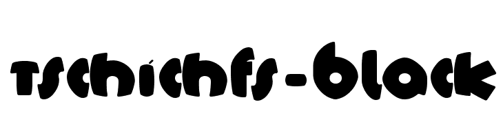 TschichFS-Black Font