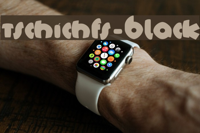 TschichFS-Black Font examples