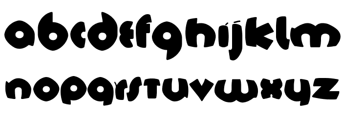 TschichFS-Black Font LOWERCASE