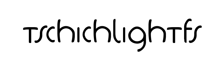 TschichLightFS  नि: शुल्क फ़ॉन्ट्स डाउनलोड