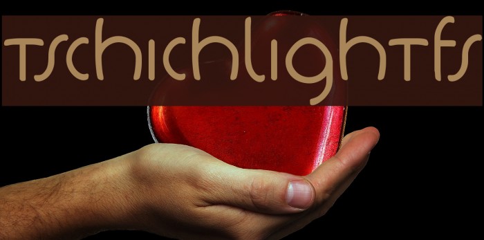 TschichLightFS Font examples