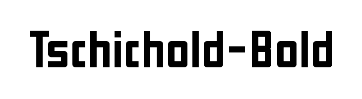 Tschichold-Bold  les polices de caractères gratuit tlcharger
