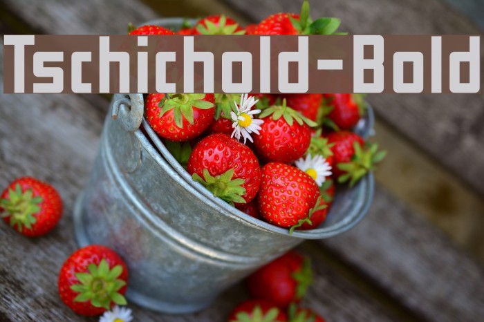 Tschichold-Bold Example 1