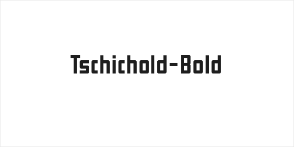 Tschichold-Bold Logo